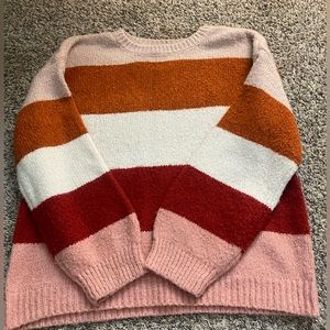 ana size xL stripped sweater